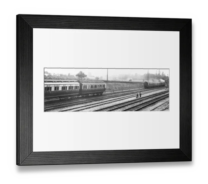 Framed Print : Slip Coaches c. 1900 - 1910 Framed Print : Slip Coaches c. 1900 - 1910