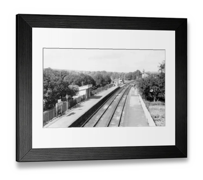 Framed Print : Heytesbury Station, Wiltshire, 1936