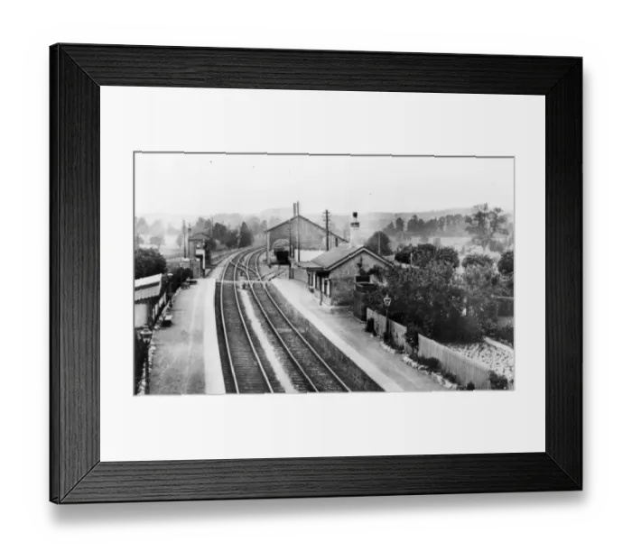 Framed Print : Heytesbury Station, Wiltshire Framed Print : Heytesbury Station, Wiltshire