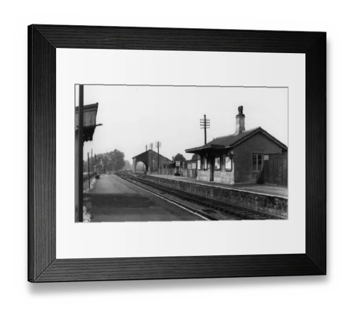 Framed Print : Heytesbury Station, Wiltshire Framed Print : Heytesbury Station, Wiltshire
