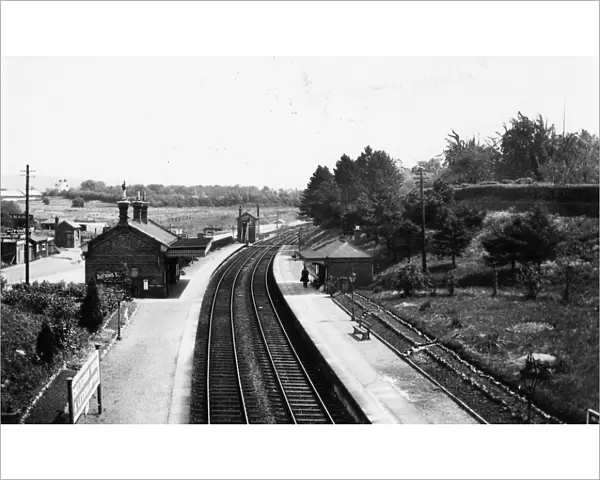 Cheltenham South & Leckhampton Station, Gloucestershire, 1932
