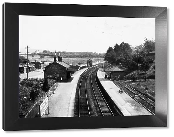 Cheltenham South & Leckhampton Station, Gloucestershire, 1932