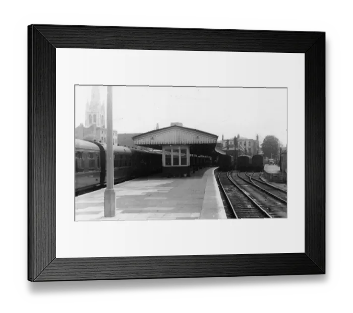 Framed Print : Cheltenham Spa (St James), Gloucestershire, c. 1950s Framed Print : Cheltenham Spa (St James), Gloucestershire, c. 1950s