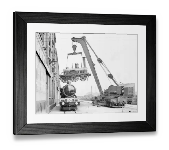 Framed Print : King George V and North Star, 1927 Framed Print : King George V and North Star, 1927
