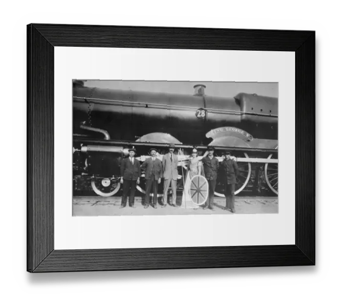 Framed Print : King George V in America in 1927 Framed Print : King George V in America in 1927