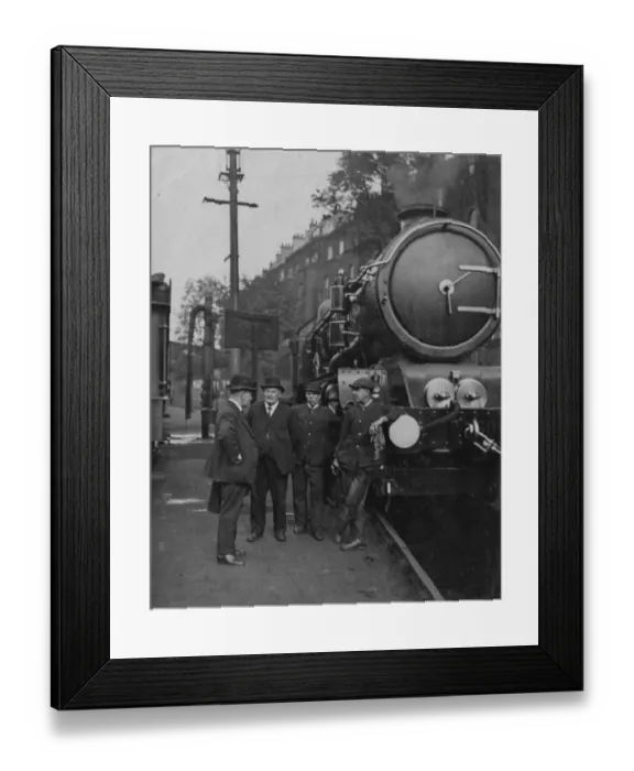 Framed Print : King George V in America, 1927 Framed Print : King George V in America, 1927