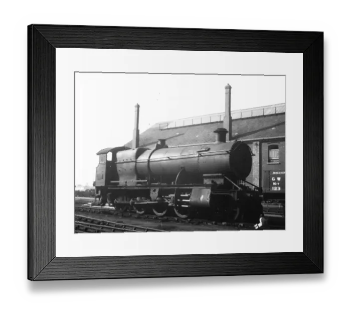 Framed Print : 2-8-0 Freight engine No. 2818, without tender Framed Print : 2-8-0 Freight engine No. 2818, without tender