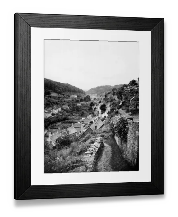 Framed Print : Scenic view of Chalford Station, Gloucestershire, 1937 Framed Print : Scenic view of Chalford Station, Gloucestershire, 1937