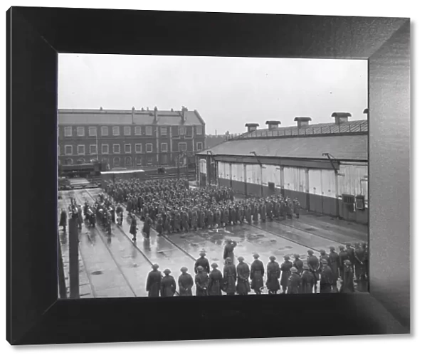 GWR Works Home Guard passing out parade, December 1944