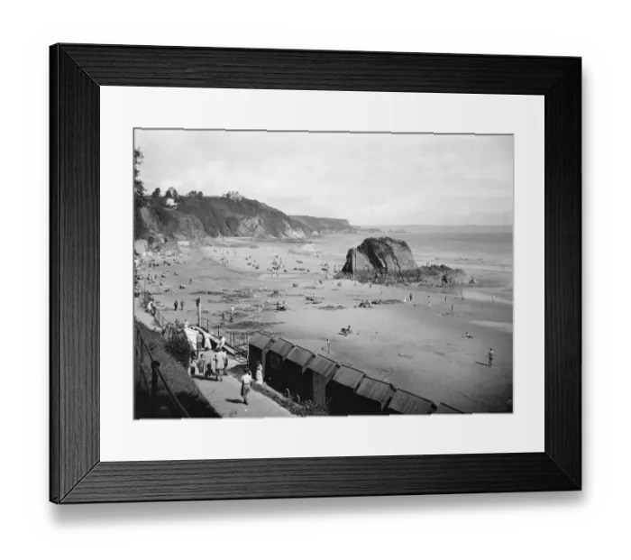 Framed Print : North Beach, Tenby, 1936 Framed Print : North Beach, Tenby, 1936