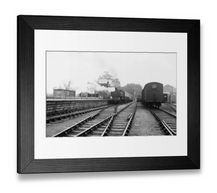Framed Print : Calne Station, 1957