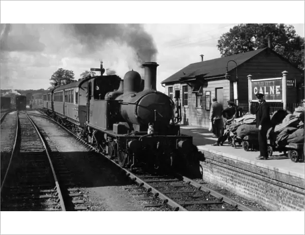 Calne Station, 1948