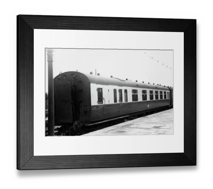 Framed Print : Brake composite carriage, No. 6385