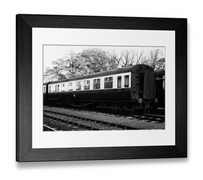Framed Print : Brake composite carriage No. 6490 Framed Print : Brake composite carriage No. 6490