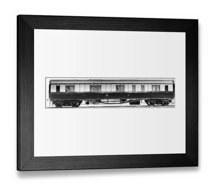 Framed Print : Ocean Mails passenger brake no. 1174 Framed Print : Ocean Mails passenger brake no. 1174