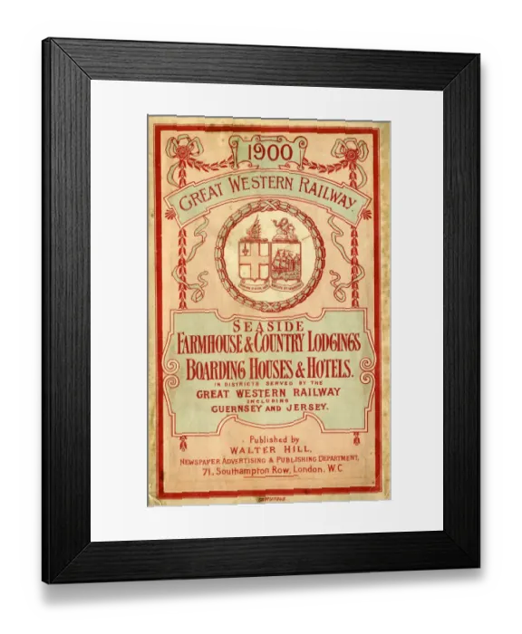 Framed Print : Seaside Farmhouses, Country Lodgings, Boarding Houses and Hotels, 1900 Framed Print : Seaside Farmhouses, Country Lodgings, Boarding Houses and Hotels, 1900