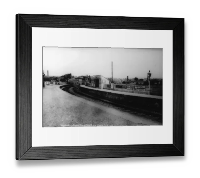 Framed Print : Lydney Junction Station, Gloucestershire, c. 1910