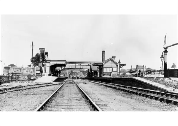 Moreton-in-Marsh Station, Gloucestershire, c. 1910
