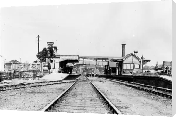 Moreton-in-Marsh Station, Gloucestershire, c. 1910