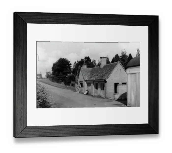 Framed Print : Approach to Stow-on-the-Wold Station, Gloucestershire, c. 1950s Framed Print : Approach to Stow-on-the-Wold Station, Gloucestershire, c. 1950s