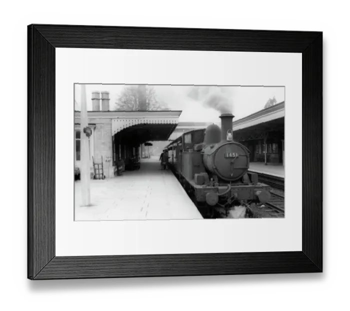 Framed Print : Stroud Station, Gloucestershire, c. 1950s