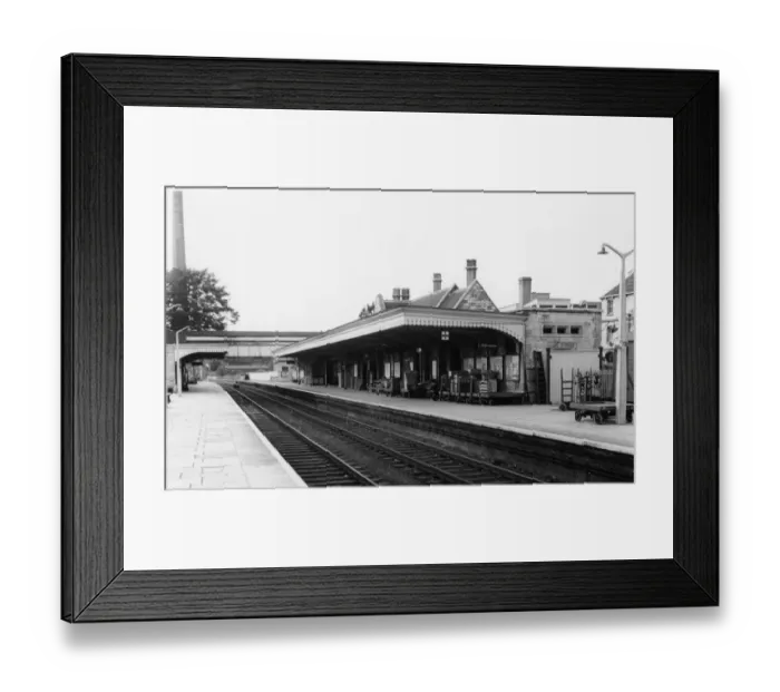 Framed Print : Stroud Station, Gloucestershire, c. 1950s