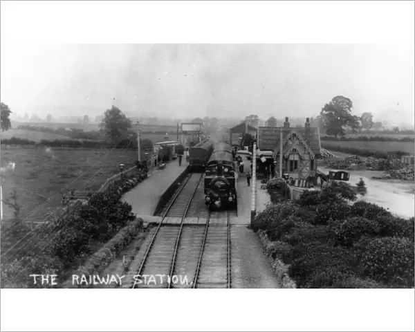 Bourton-on-the-Water Station, Gloucestershire, c. 1910