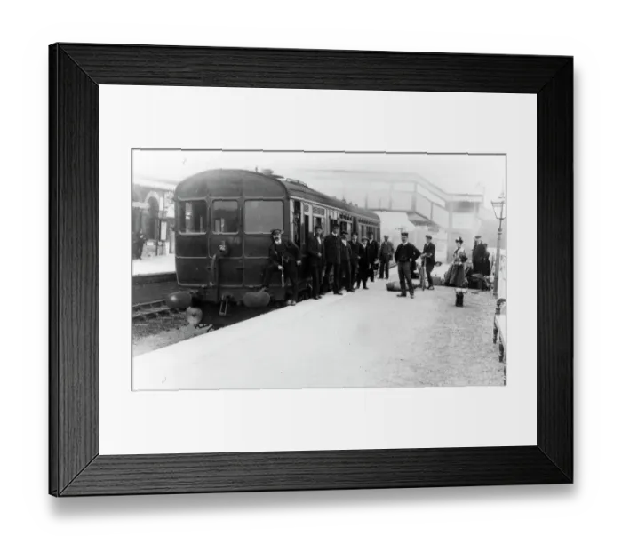 Framed Print : Hungerford station, c. 1906