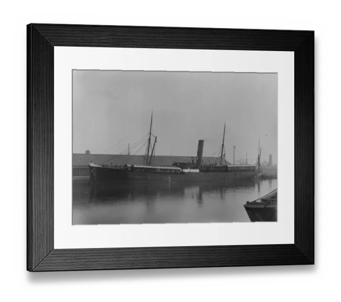 Framed Print : SS Africa at Tilbury Docks, September 1915 Framed Print : SS Africa at Tilbury Docks, September 1915