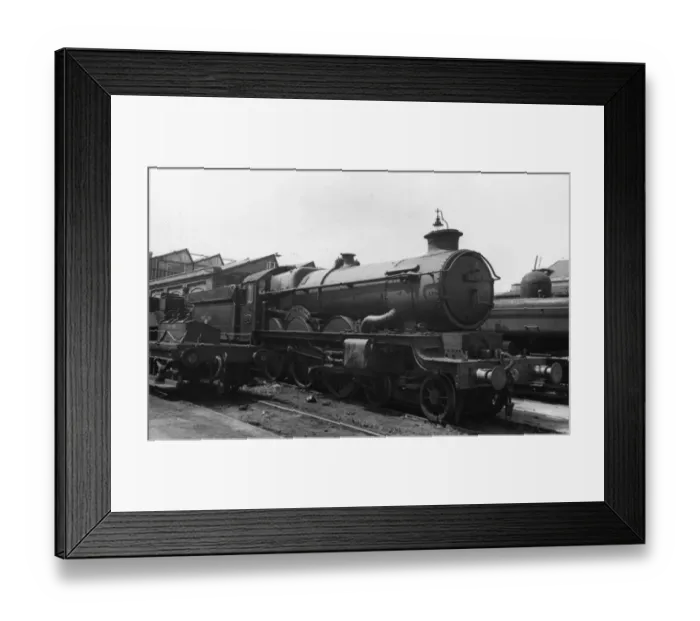 Framed Print : Castle Class locomotive, No. 5094, Tretower Castle at Swindon Works Framed Print : Castle Class locomotive, No. 5094, Tretower Castle at Swindon Works
