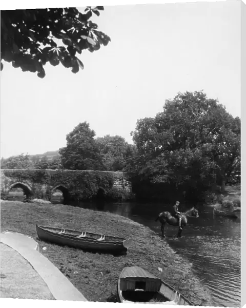River Fowey, Lostwithiel, 1927
