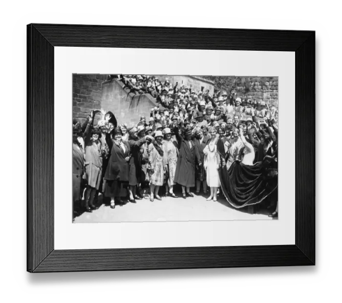 Framed Print : Railway Queen, Mabel Kitson, June 1928