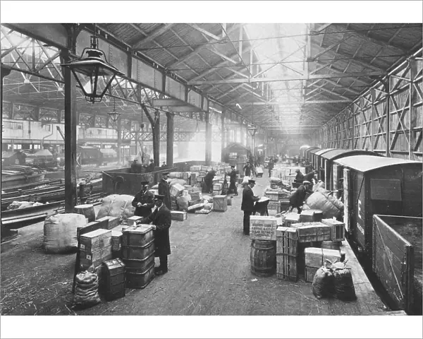 Birkenhead goods terminus, Morpeth Dock, 1924