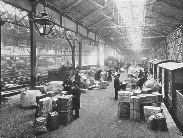 Birkenhead goods terminus, Morpeth Dock, 1924