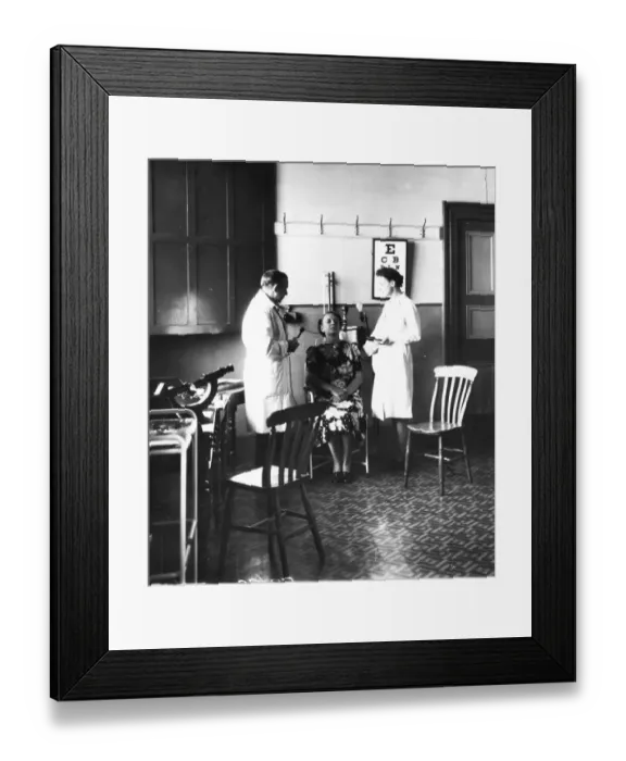 Framed Print : Swindon Medical Fund Society Opthalmologist Framed Print : Swindon Medical Fund Society Opthalmologist