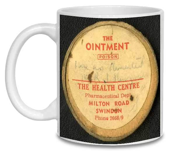 Prescription ointment from the Swindon Medical Fund Society