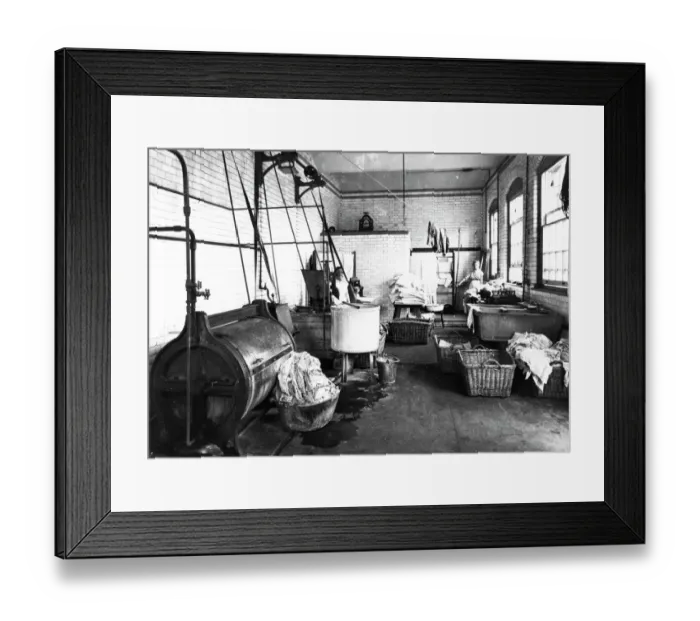 Framed Print : Swindon Medical Fund Society Laundry