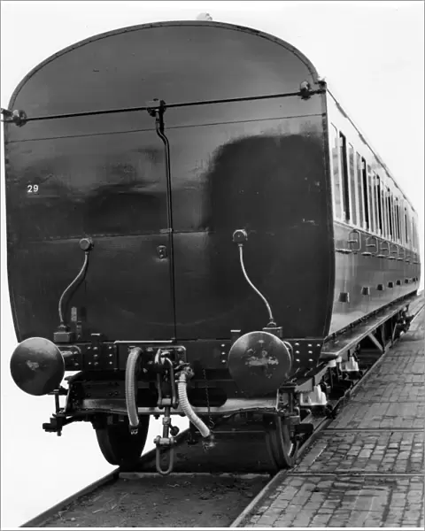 End of brake third carriage, No. 5871