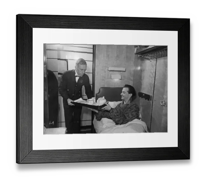 Framed Print : GWR Third Class sleeping car, 1946 Framed Print : GWR Third Class sleeping car, 1946