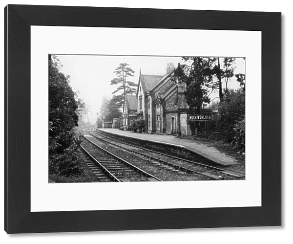 Much Wenlock Station, Shropshire, c. 1950s