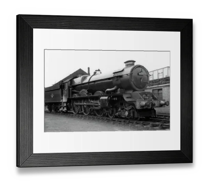Framed Print : King Class Locomotive No. 6004, King George III, 1958