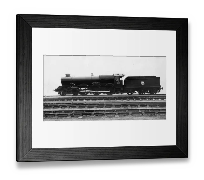 Framed Print : King Class Locomotive No. 6004, King George III, 1956 Framed Print : King Class Locomotive No. 6004, King George III, 1956