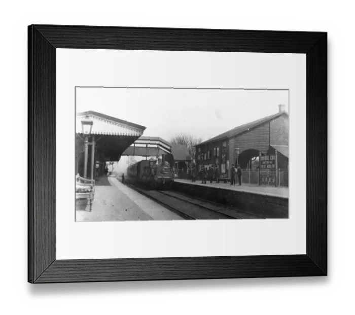 Framed Print : Bourne End Station, Buckinghamshire