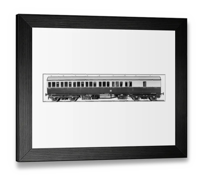 Framed Print : Brake Composite Carriage no. 6793 Framed Print : Brake Composite Carriage no. 6793