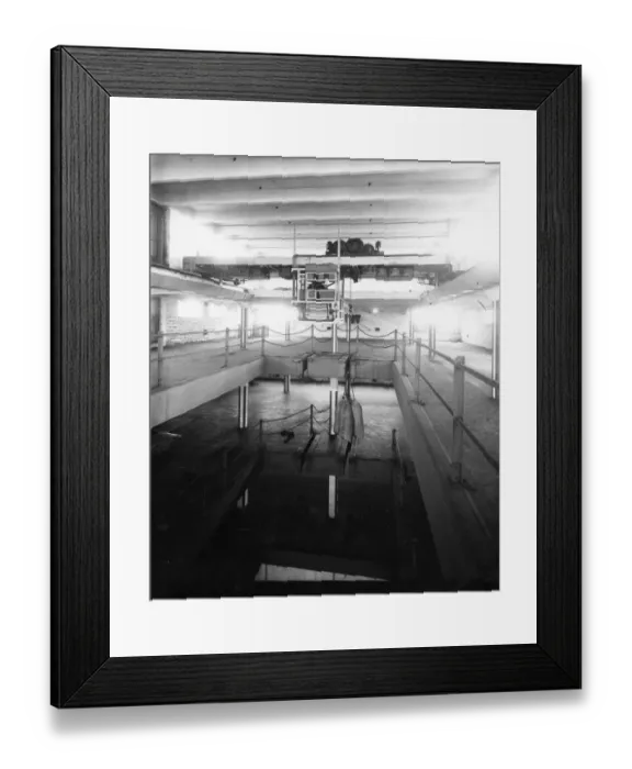 Framed Print : Internal view of the Provender Store, Didcot