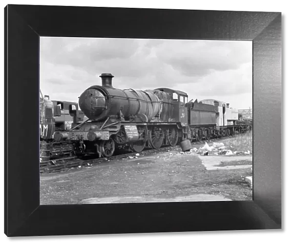 Locomotive No. 9303 at Barry Scrapyard, c1980