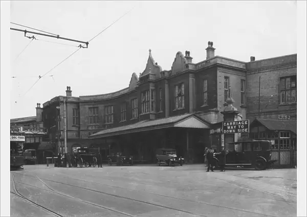 Bath Spa Station, Somerset, c. 1920