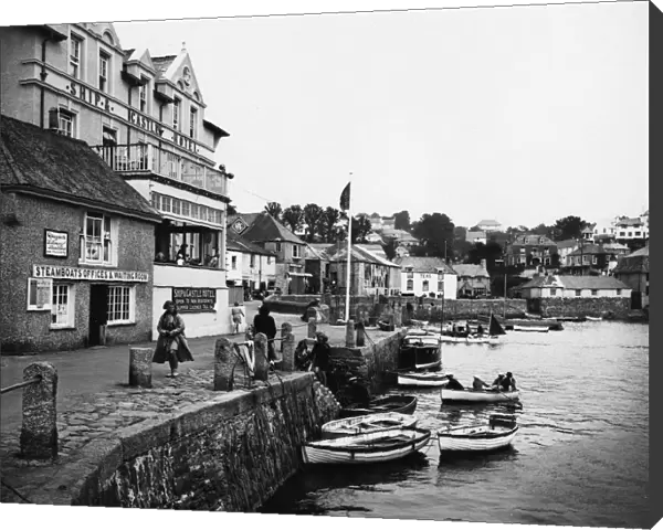 St Mawes Harbour, Cornwall, September 1937