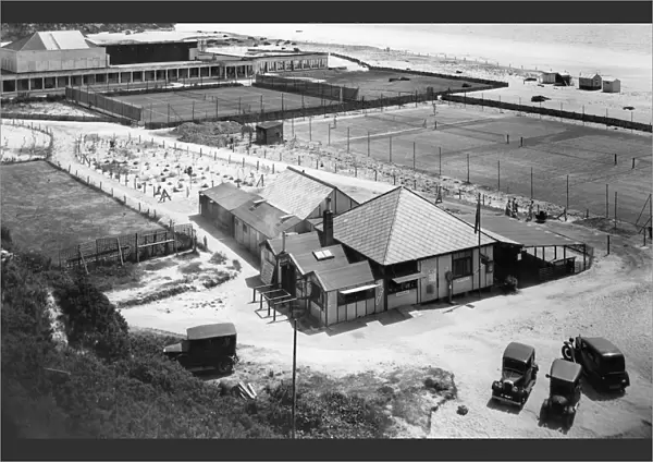 Carlyon Bay, Crinnis Beach, Cornwall, c. 1934