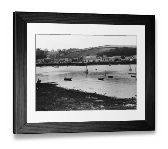 Framed Print : Flushing, Cornwall, 1924 Framed Print : Flushing, Cornwall, 1924
